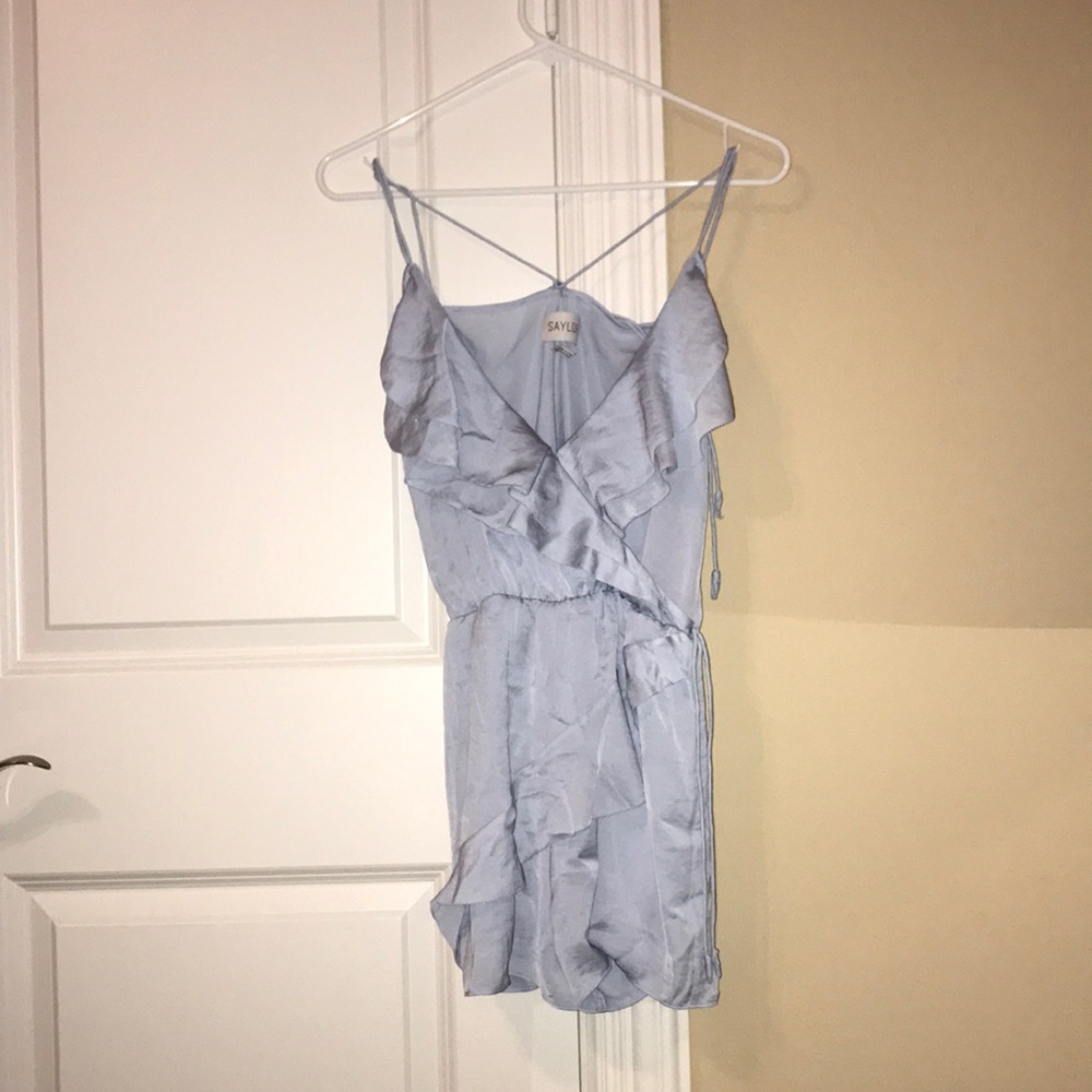 Baby Blue Romper